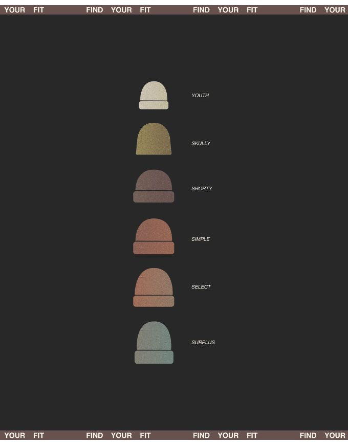 Autumn Headwear Simple Beanie | Olive Ochre